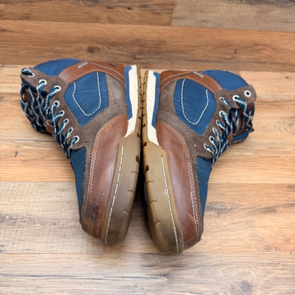 Forsake Men's size 10.5 Clyde Hiking Boots Blue and Brown - Picture 7 of 9